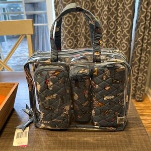 Vera Bradley 4 Pc Cosmetic Organizer